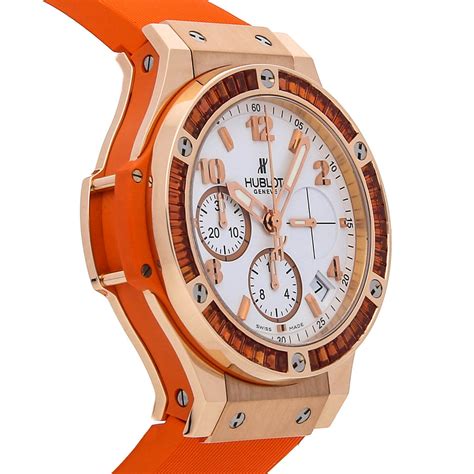 hublot big bang tutti frutti diamonds damen orange|Sarah Miller Reviews The Hublot Big Bang Tutti Frutti .